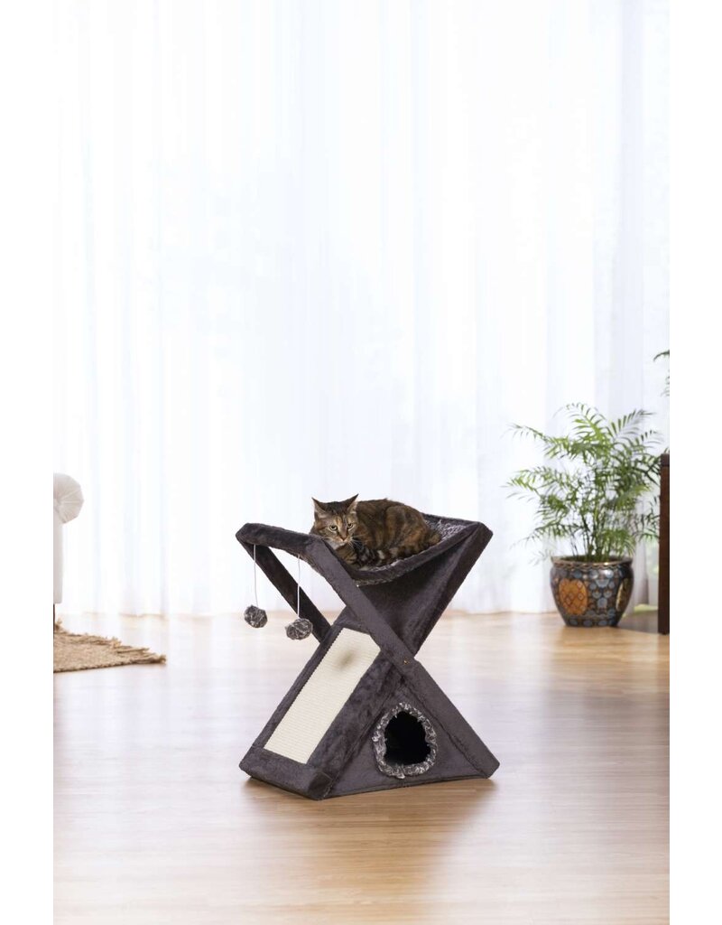 Prevue Pet Prevue Pet Products X-tra Fun Kitty Center Grey