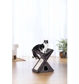 Prevue Pet Prevue Pet Products X-tra Fun Kitty Center Grey