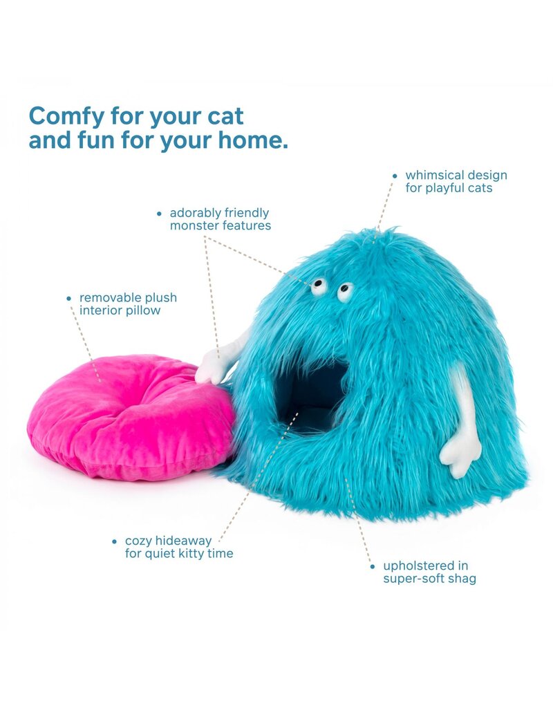 Prevue Pet Prevue Comfy Monster Cat Hideaway