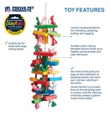 Prevue Pet Prevue Pet Tower Bird Toy 6X6X21