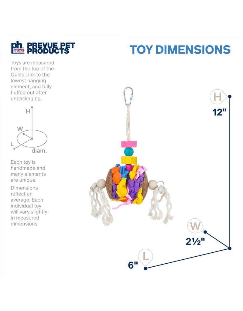 Prevue Pet Prevue Pet Accordion Crinkle Bird Toy