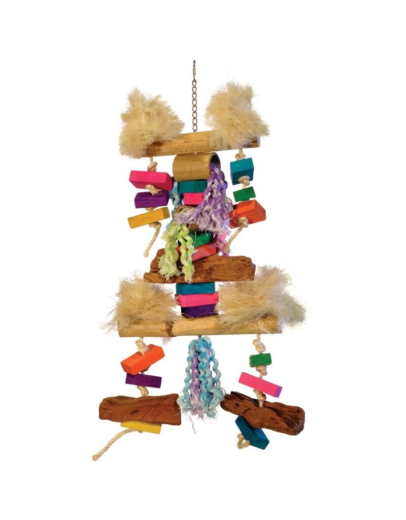 Prevue Pet Prevue Fluff N Stuff Bird Toy