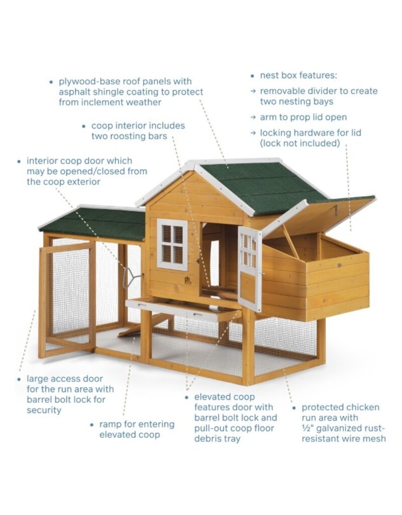 Prevue Pet Prevue Chicken Coop With Nesting Box