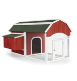 Prevue Pet Prevue Red Barn Chicken Coop 72x36x39 In