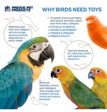 Prevue Pet Party Popper Bird Toy 6x2.75x12.75 In