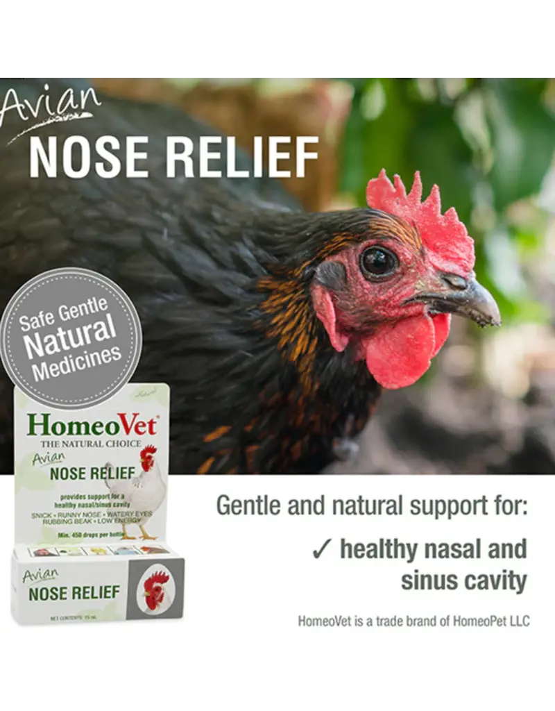 Homeo Pet HomeoPet Avian Nose Relief 15 ml