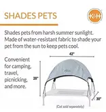 K&H Manufacturing KH Pet Cot Canopy Large Gray