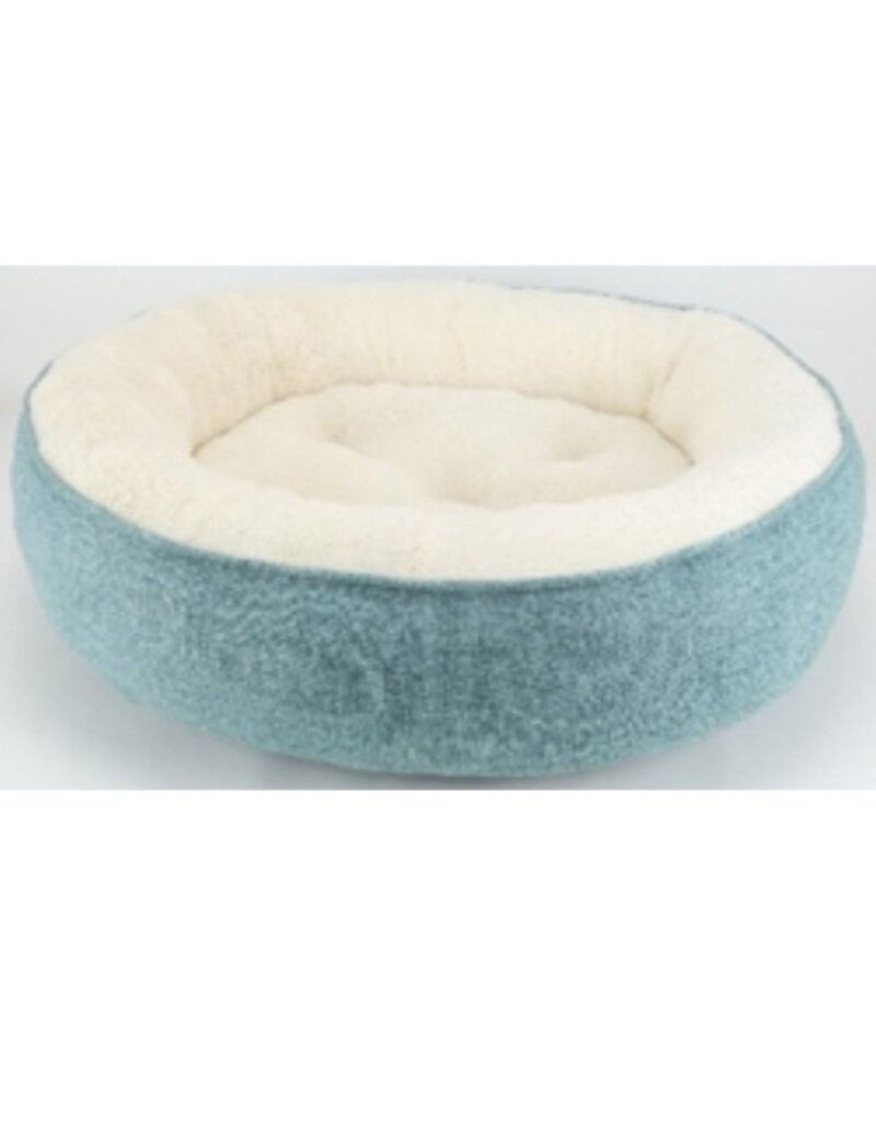 Arlee Pet Products Duncan Oval Dog Bed Blue 42"x31"x10"