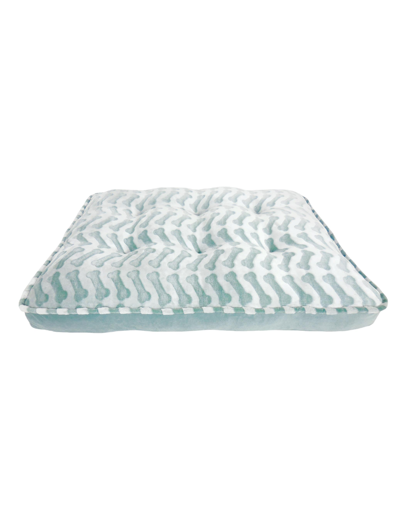 Arlee Pet Products Bella Waterproof Mattress Blue Bone Medium