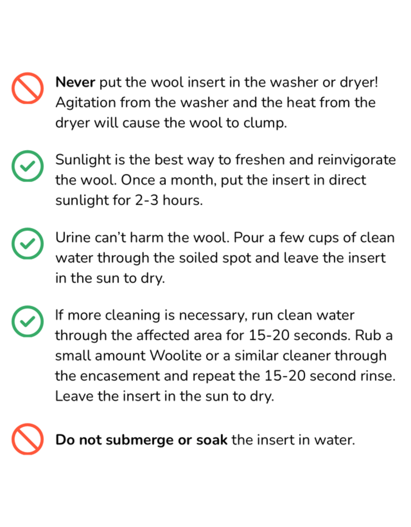 Molly Mutt Molly Mutt Sheepy Mat Insert