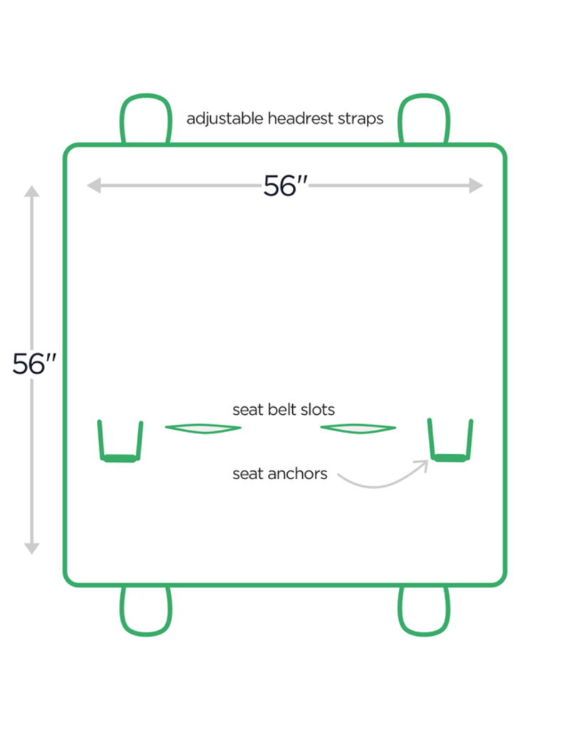 Molly Mutt Molly Mutt Seat Cover