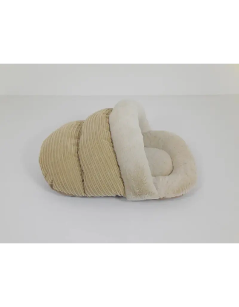 Arlee Pet Products Sly Slipper Bed Snow Leopard Fur 23X17X4