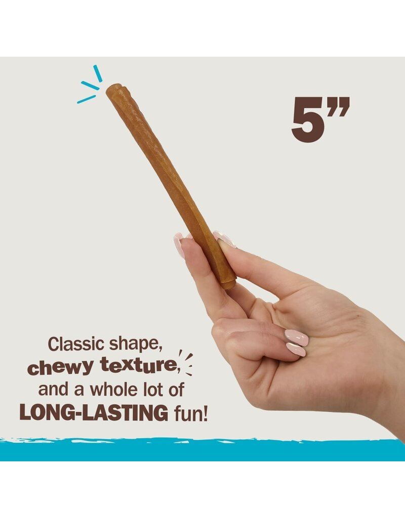 IMS Cadet Chewalicious Rawhide Free Rolls Dog Chews Peanut Butter 10 Pk