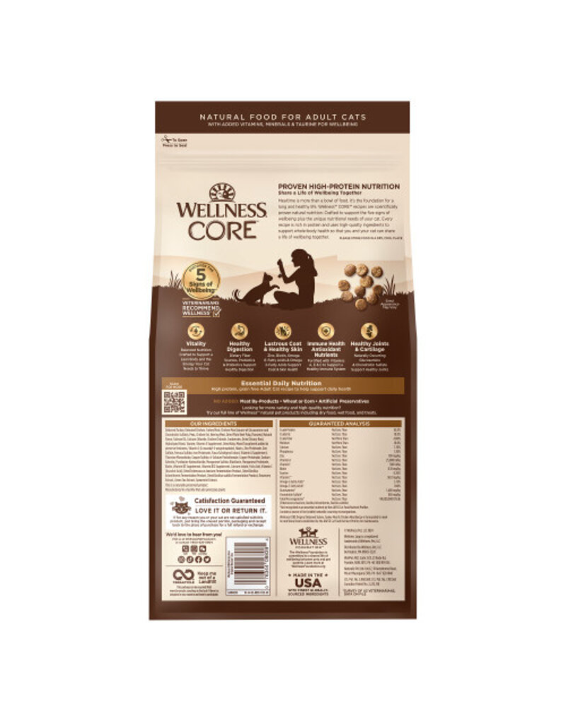 Wellness Wellness Core Original Turkey & Chicken Recipe Dry Cat Food