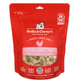 Stella & Chewys Stella & Chewy's Freeze Dried Raw Chicken Hearts Dog Treat 3 Oz