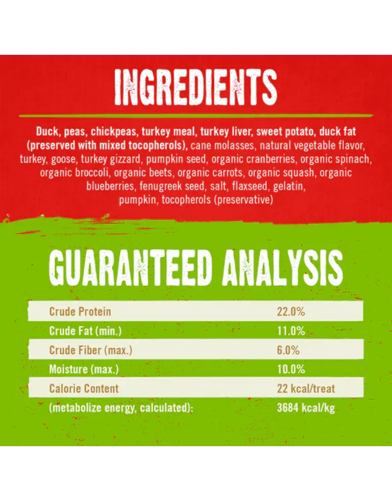 Stella & Chewys Stella & Chewy's Grass-Fed Duck Raw Coated Biscuits 9oz