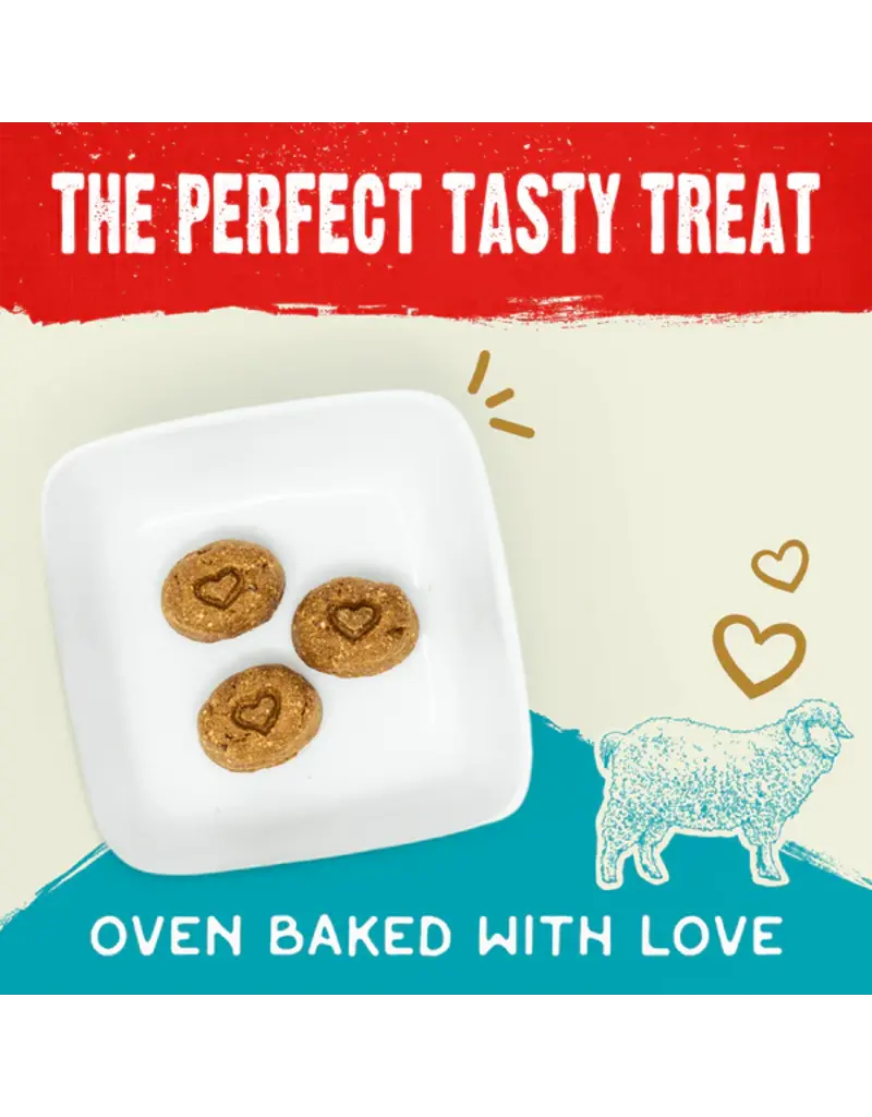 Stella & Chewys Stella & Chewy's Grass-Fed Lamb Raw Coated Biscuits 9oz