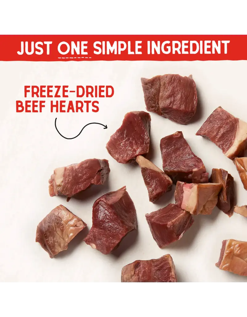 Stella & Chewys Stella & Chewy's Freeze Dried Raw Beef Heart Dog Treats 3oz