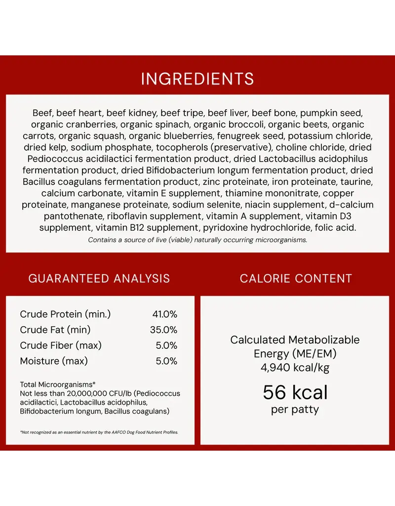 Stella & Chewys Stella & Chewy's Freeze Dried Raw Beef