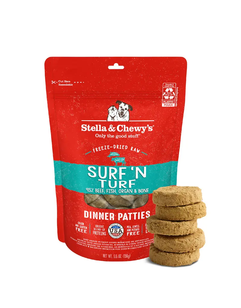 Stella & Chewys Stella & Chewy's Freeze Dried Raw Surf 'N Turf