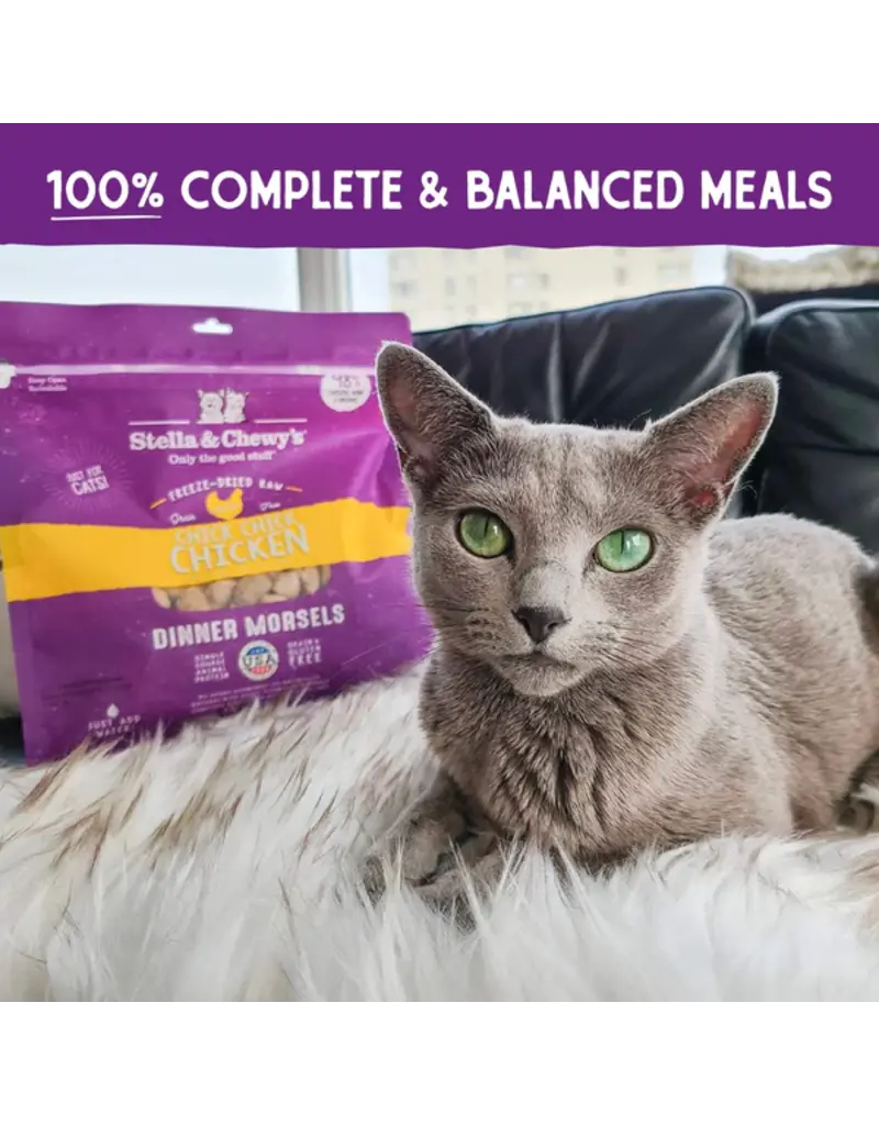 Stella & Chewys Stella & Chewy's Freeze Dried Raw Chick, Chick Chicken Cat Food