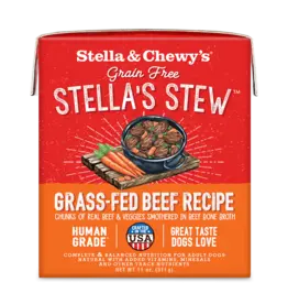 Stella & Chewys Stella & Chewy's Dog Stew Grassfed Beef 11oz
