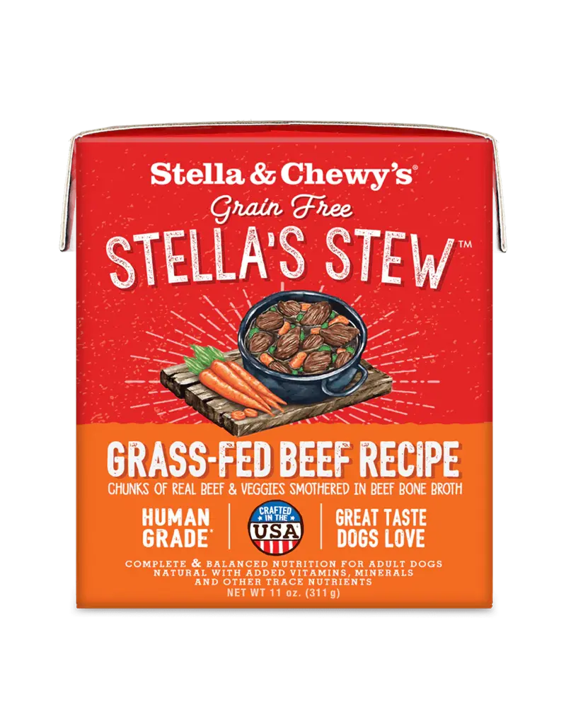 Stella & Chewys Stella & Chewy's Dog Stew Grassfed Beef 11oz