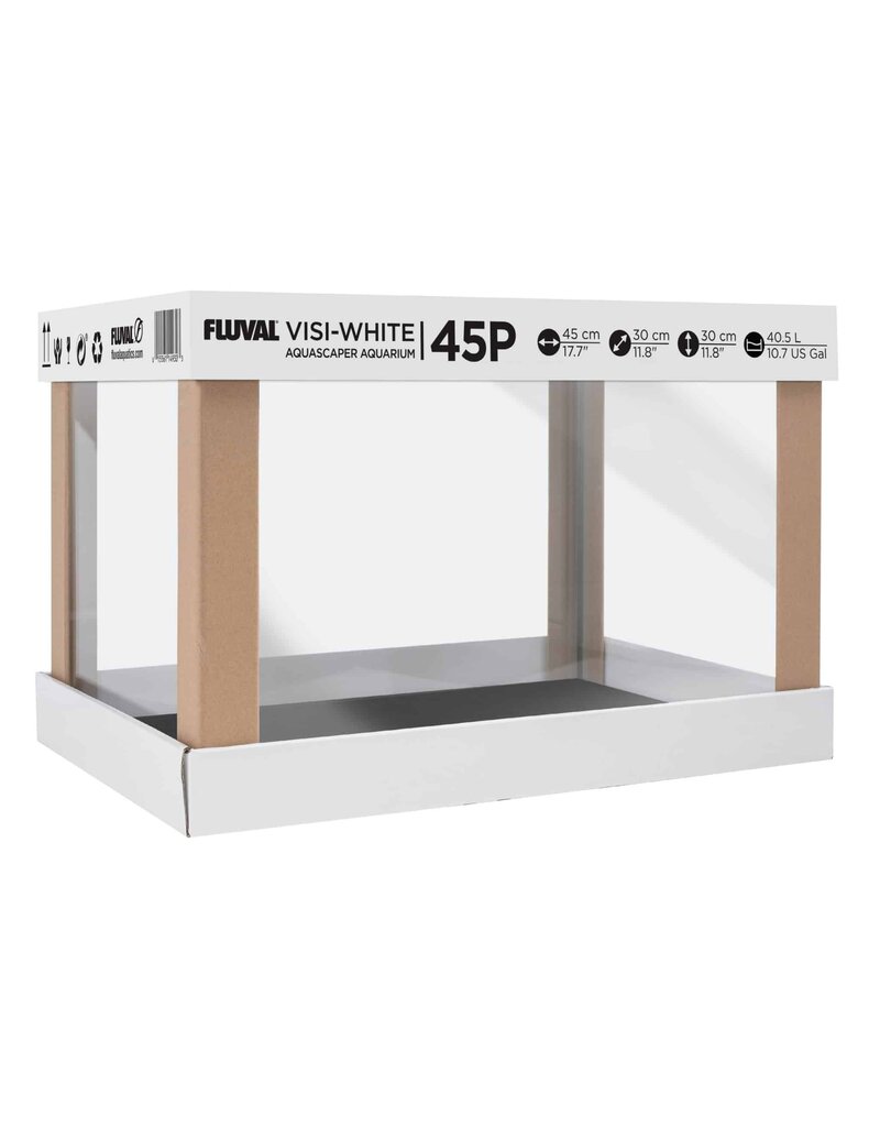 Fluval Fluval Visi-White Rimless Aquarium Set