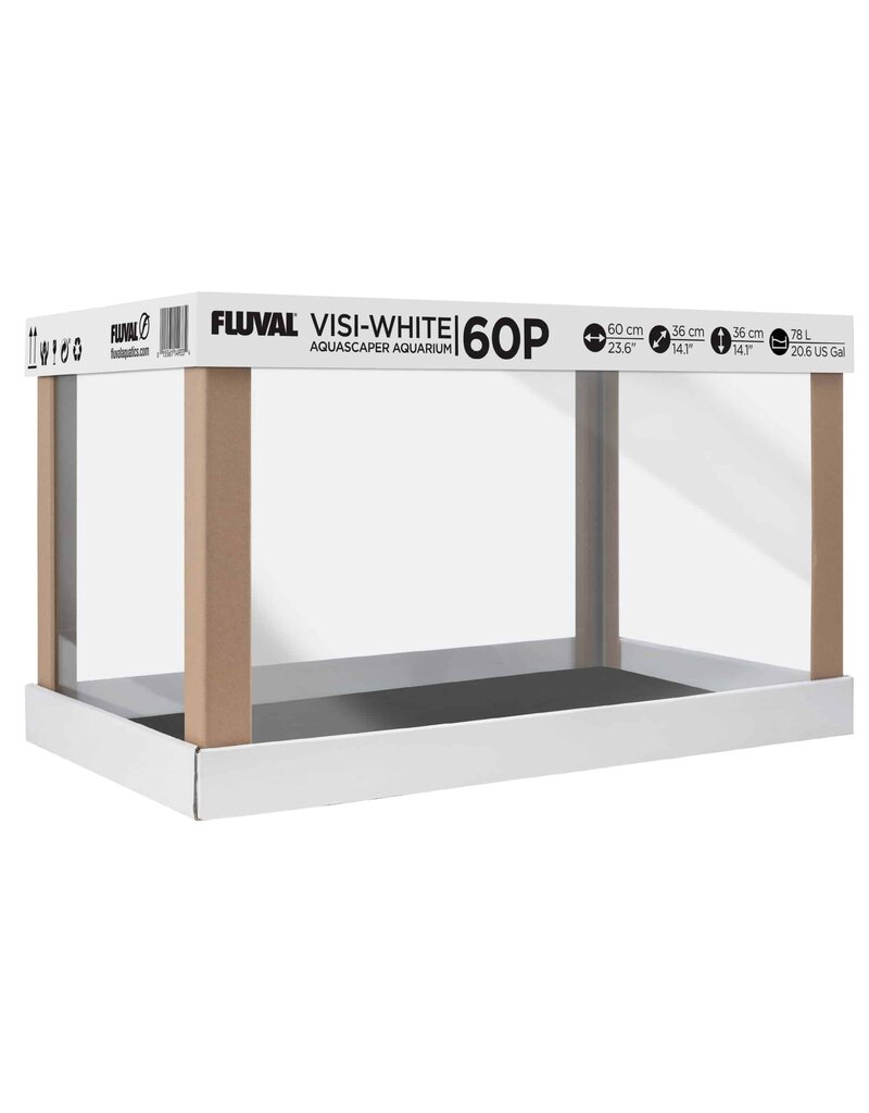 Fluval Fluval Visi-White Rimless Aquarium Set