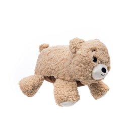 Growls Fuzzaroos Dog Toy Bear Brown