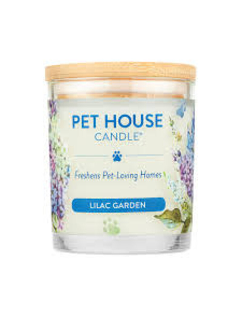Pet House by One Fur All Pets Pethouse Candle lilac Garden Large
