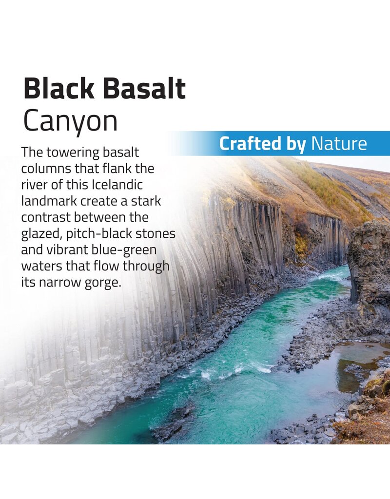 Fluval Fluval Aquascapers Natural Rock & Sand Kit Black Basalt Canyon