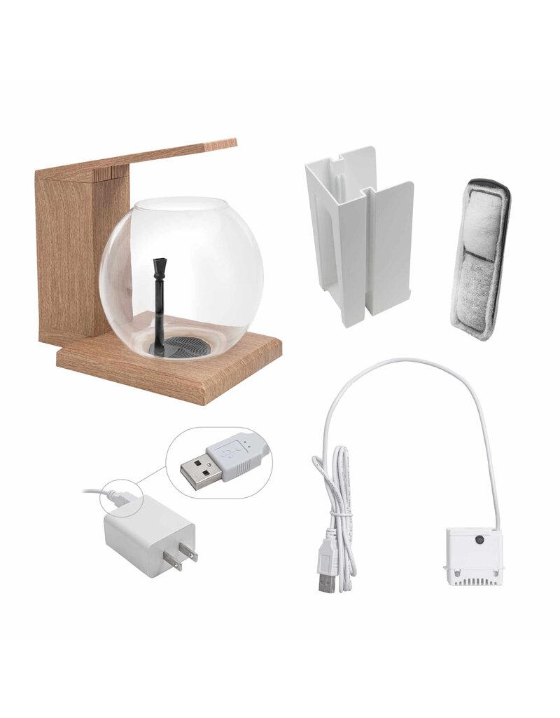 Fluval Fluval LIV Microscaping Aquarium Kit Teak 1.6 Gallon