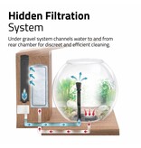 Fluval Fluval LIV Microscaping Aquarium Kit Teak 1.6 Gallon