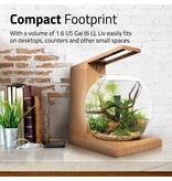 Fluval Fluval LIV Microscaping Aquarium Kit Teak 1.6 Gallon