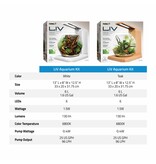 Fluval Fluval LIV Microscaping Aquarium Kit Teak 1.6 Gallon