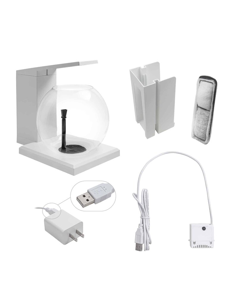 Fluval Fluval LIV Microscaping Aquarium Kit White 1.6 Gallon