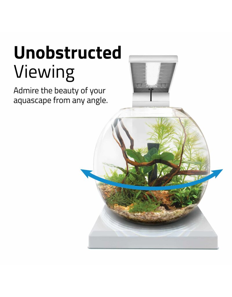 Fluval Fluval LIV Microscaping Aquarium Kit White 1.6 Gallon