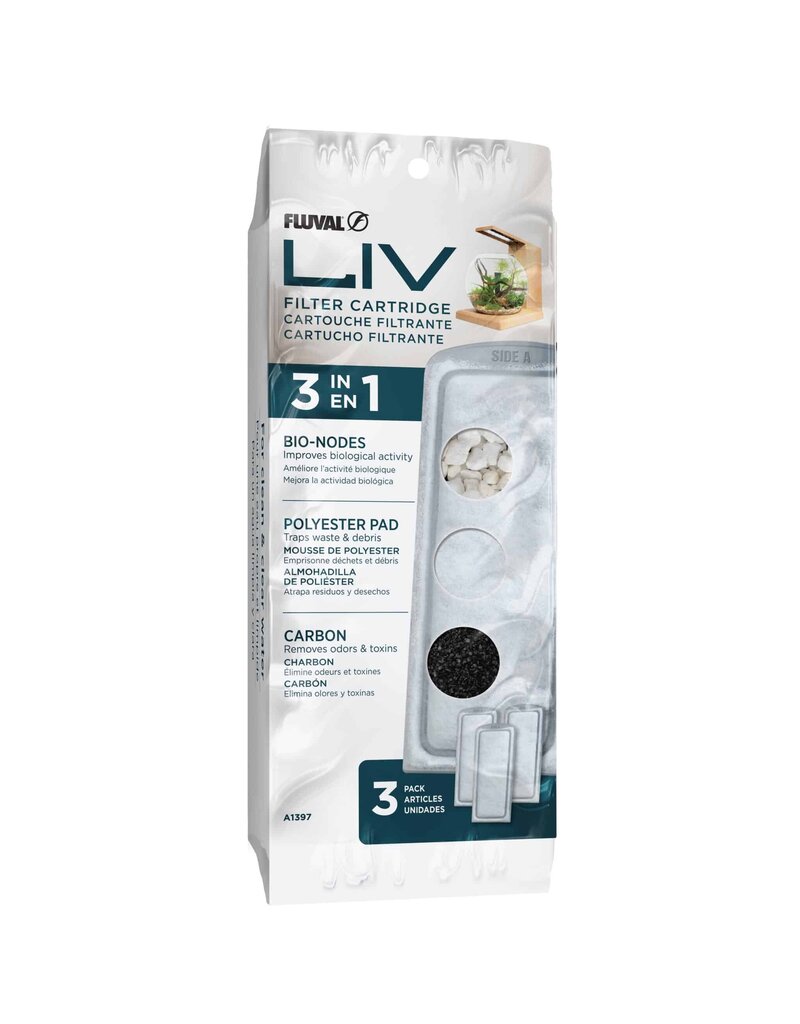 Fluval Fluval LIV Cartridge Filter 3Pk
