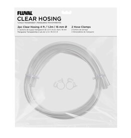 Fluval Fluval PVC Clear Hosing 4ft 2pc
