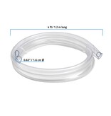 Fluval Fluval PVC Clear Hosing 4ft 2pc