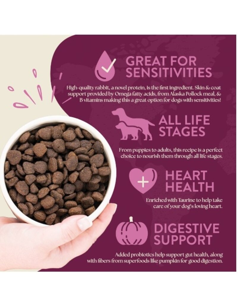 Earthborn Holistic Earthborn Venture Limited Ingredient Rabbit Meal And Pumpkin