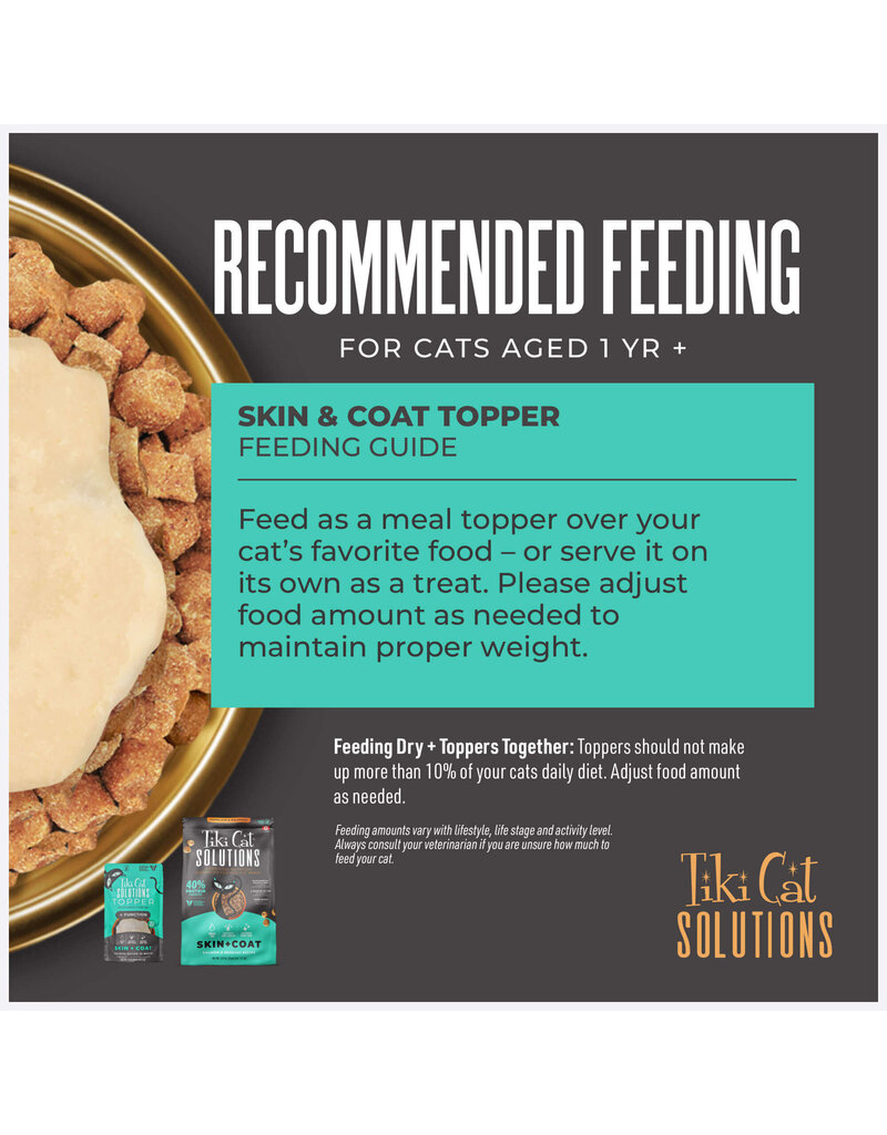 Tiki Pet Tiki Cat Solutions Skin & Coat Salmon & Herring Baked Kibble