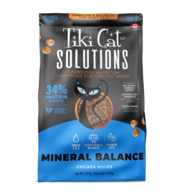 Tiki Pet Tiki Cat Solutions Mineral Balance Chicken Baked Kibble