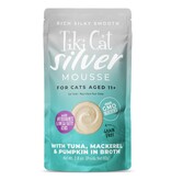 Tiki Pet Tiki Cat Silver Mousse Tuna, Mackerel & Pumpkin Cat Food 2.8 Oz pouch