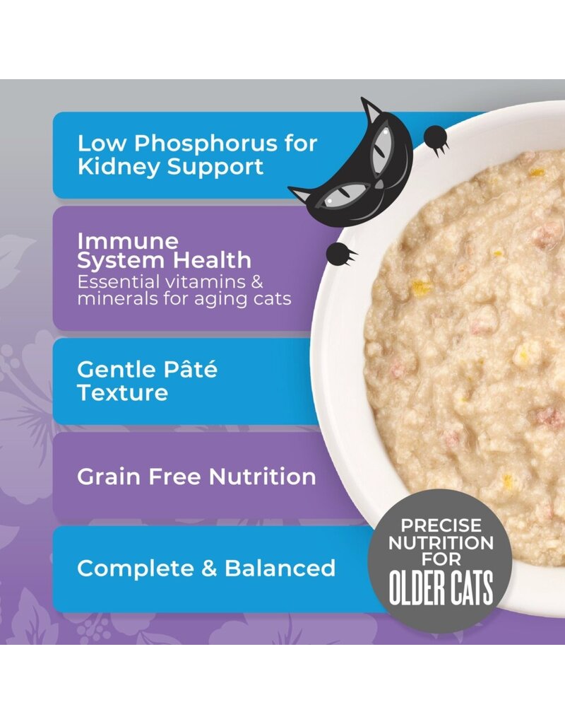 Tiki Pet Tiki Cat Silver Pate Chicken, Duck & Duck Liver in Broth 2.4 Oz can