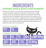 Tiki Pet Tiki Cat Silver Mousse Chicken, Duck & Duck Liver 2.8 Oz pouch