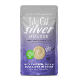 Tiki Pet Tiki Cat Silver Mousse Chicken, Duck & Duck Liver 2.8 Oz pouch