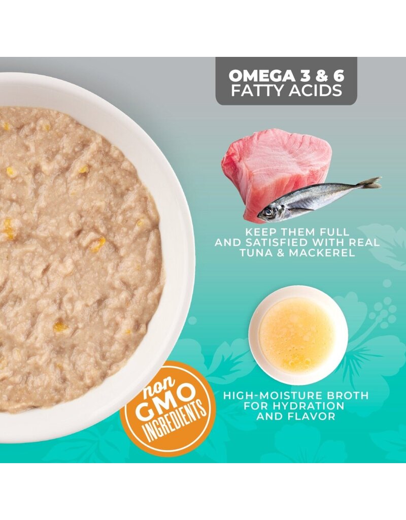 Tiki Pet Tiki Cat Silver Pate Tuna & Mackerel in Broth 2.4 Oz can