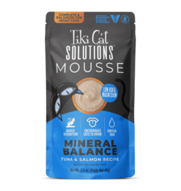 Tiki Pet Tiki Cat Solutions Mineral Balance Mousse Tuna & Salmon 2.4 Oz pouch